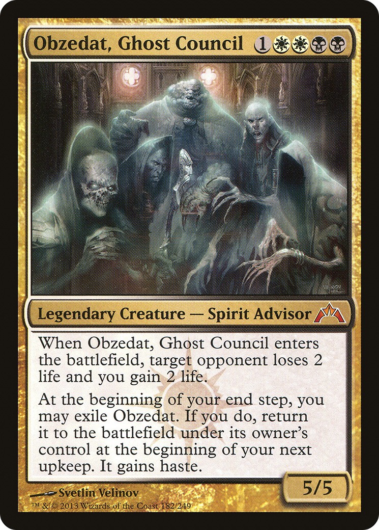 Obzedat, Ghost Council - Image 1