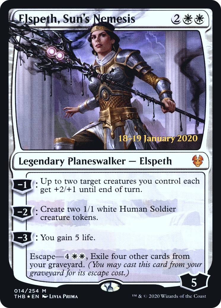 2020 Magic: The Gathering Theros Beyond Death Promos 2020 Magic: The Gathering Theros Beyond Death Promos #14s trading card