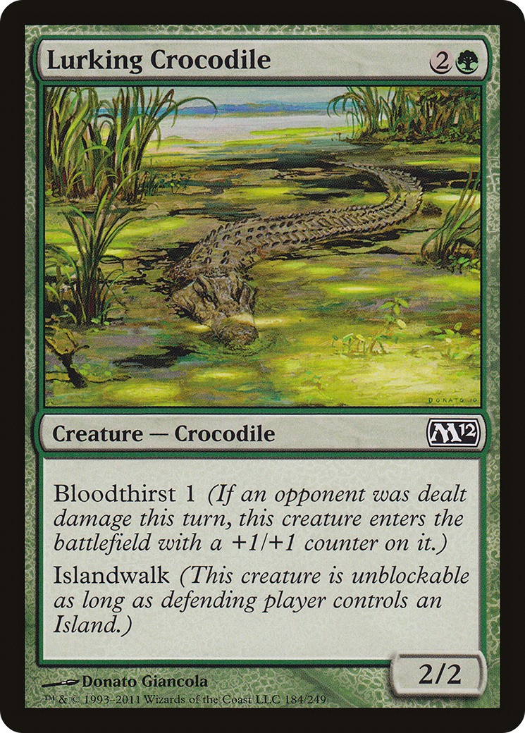 Lurking Crocodile - Image 1