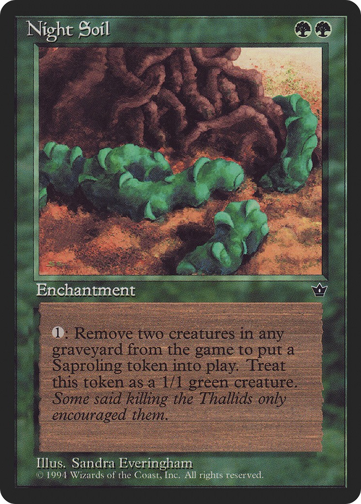 1994 Magic: The Gathering Fallen Empires 1994 Magic: The Gathering Fallen Empires #71a trading card