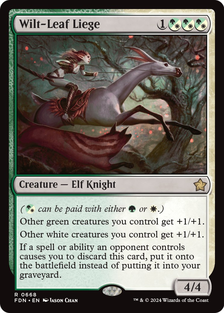 2024 Magic: The Gathering Foundations 2024 Magic: The Gathering Foundations #668 trading card