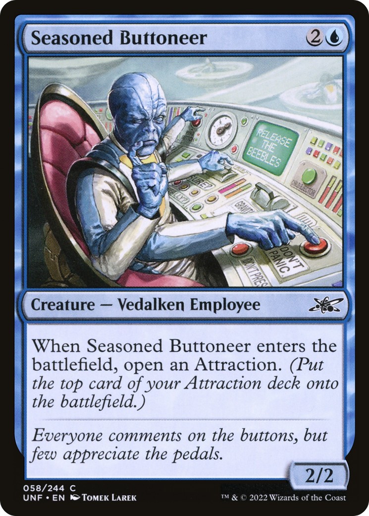 Seasoned Buttoneer - Image 1