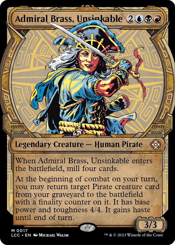Admiral Brass, Unsinkable - Image 1