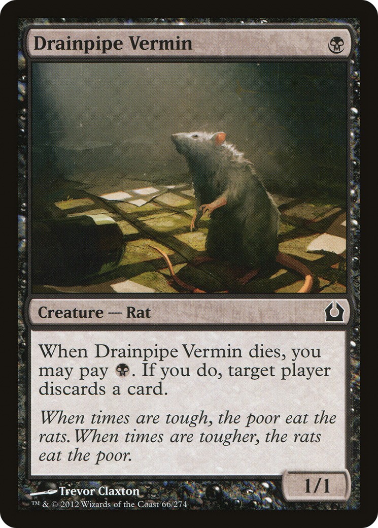 Drainpipe Vermin - Image 1
