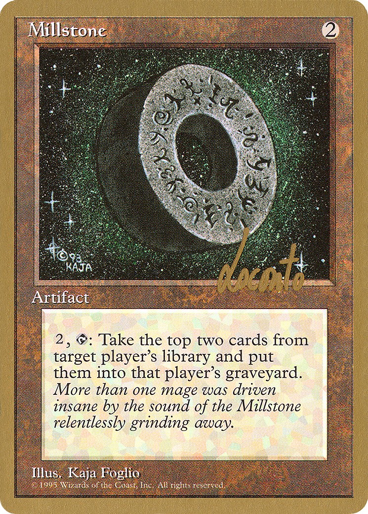 1996 Magic: The Gathering Pro Tour Collector Set 1996 Magic: The Gathering Pro Tour Collector Set #ml336 trading card