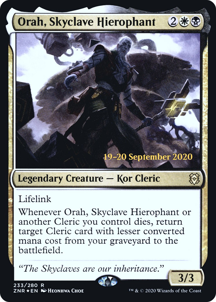 2020 Magic: The Gathering Zendikar Rising Promos 2020 Magic: The Gathering Zendikar Rising Promos #233s trading card