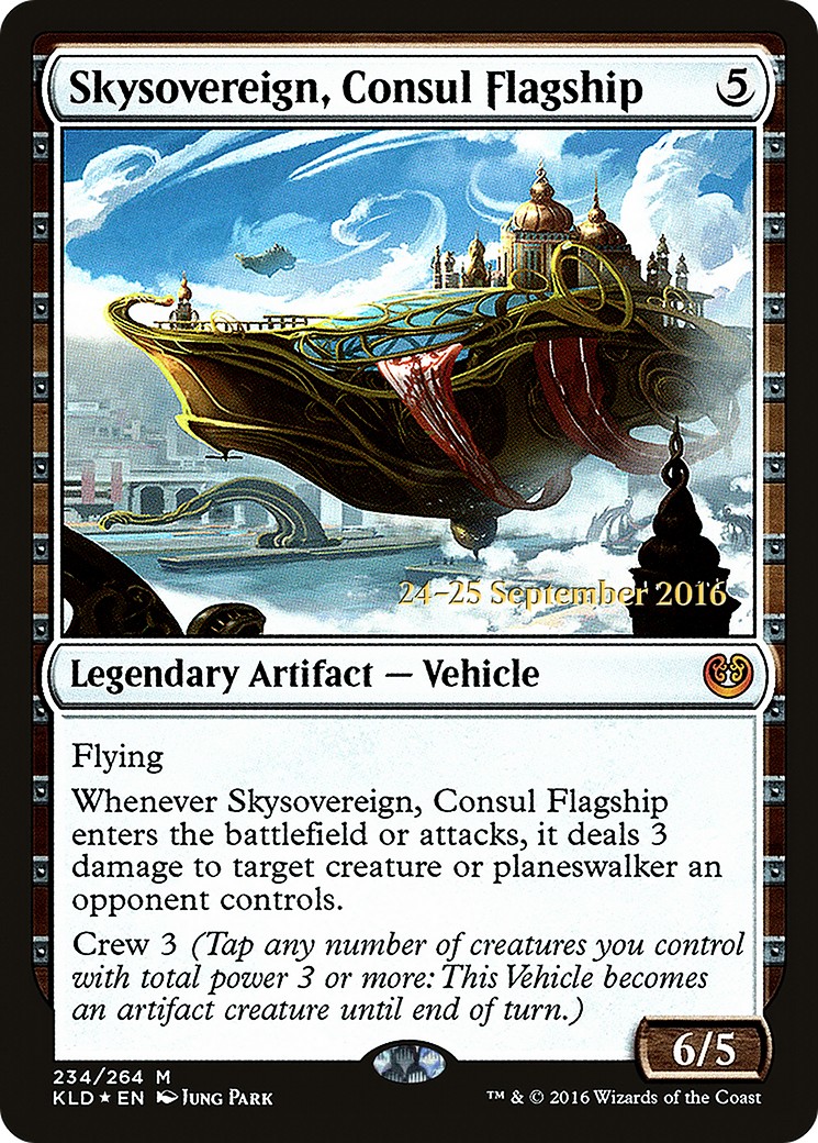 2016 Magic: The Gathering Kaladesh Promos 2016 Magic: The Gathering Kaladesh Promos #234s trading card
