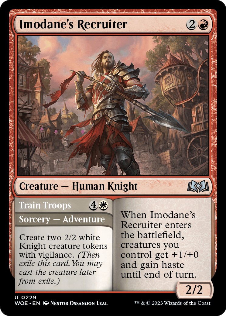 Imodane's Recruiter // Train Troops - Image 1