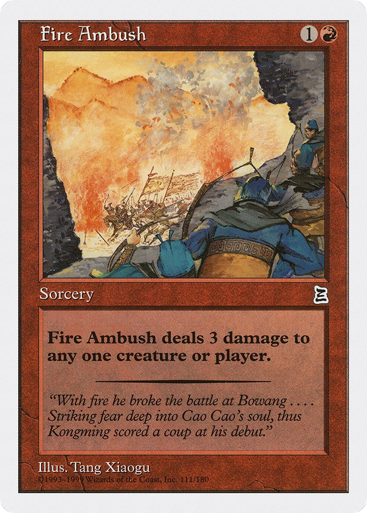 1999 Magic: The Gathering Portal Three Kingdoms 1999 Magic: The Gathering Portal Three Kingdoms #111 trading card