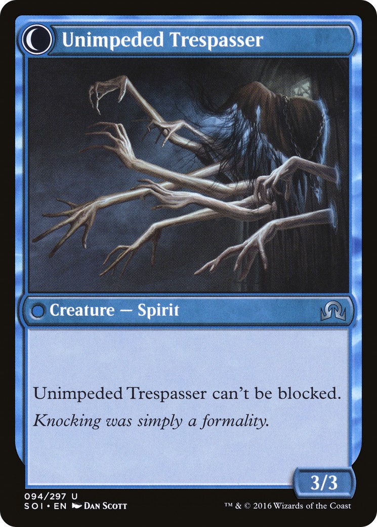 Uninvited Geist // Unimpeded Trespasser thumbnail 2