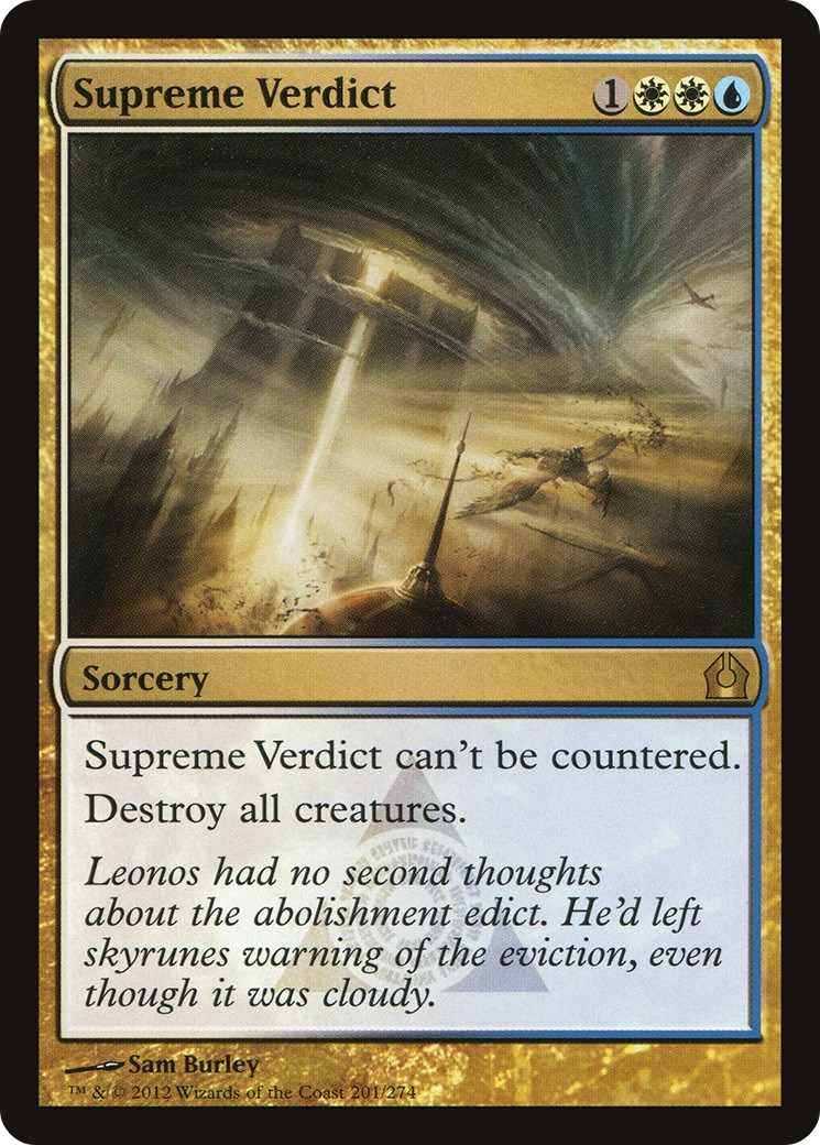 Supreme Verdict - Image 1