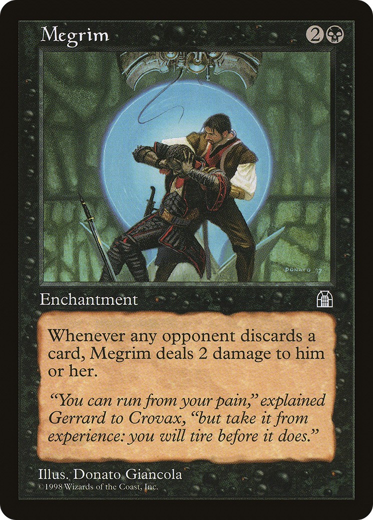 1998 Magic: The Gathering Stronghold 1998 Magic: The Gathering Stronghold #62 trading card