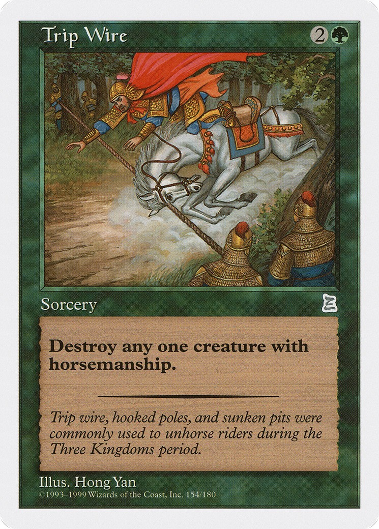 1999 Magic: The Gathering Portal Three Kingdoms 1999 Magic: The Gathering Portal Three Kingdoms #156 trading card