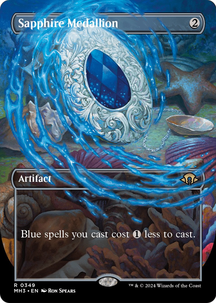 Sapphire Medallion - Image 1