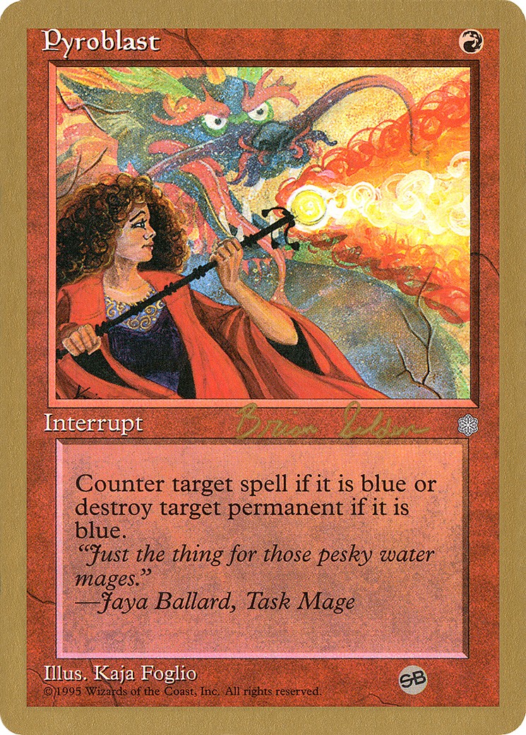 1998 Magic: The Gathering World Championship Decks 1998 Magic: The Gathering World Championship Decks #bs213sb trading card