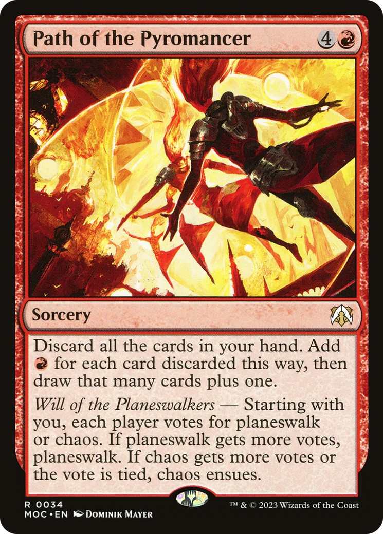 2023 Magic: The Gathering March of the Machine 2023 Magic: The Gathering March of the Machine #34 trading card