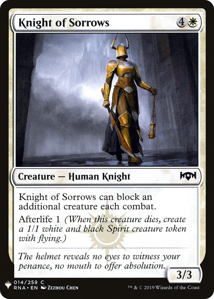 Knight of Sorrows - Image 1