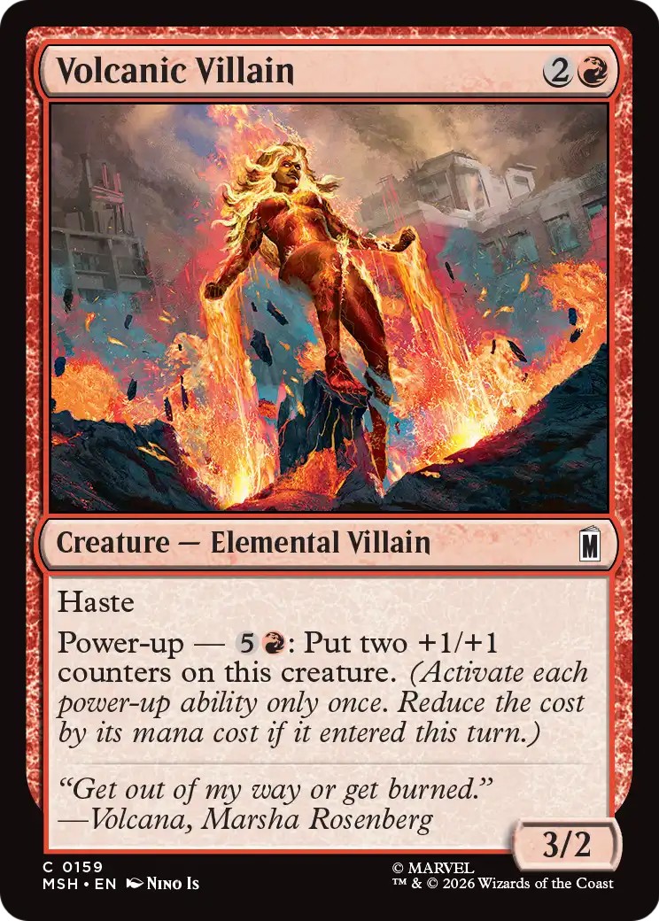 2026 Magic: The Gathering Marvel Super Heroes 2026 Magic: The Gathering Marvel Super Heroes #159 trading card
