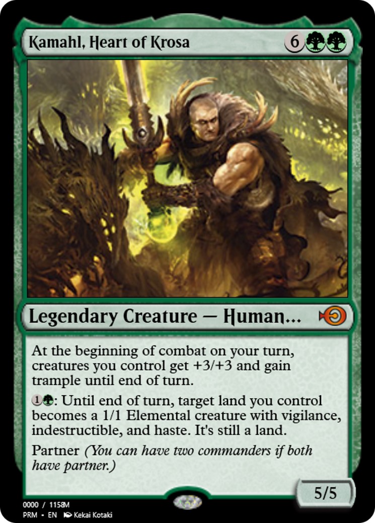 Kamahl, Heart of Krosa - Image 1