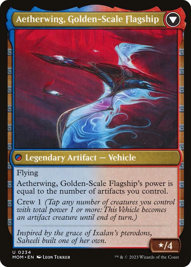 Invasion of Kaladesh // Aetherwing, Golden-Scale Flagship thumbnail 2