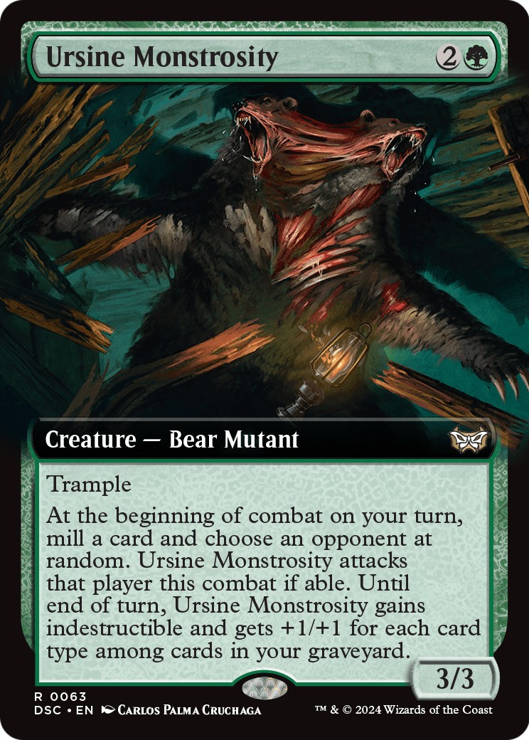 2024 Magic: The Gathering Duskmourn: House of Horror 2024 Magic: The Gathering Duskmourn: House of Horror #63 trading card
