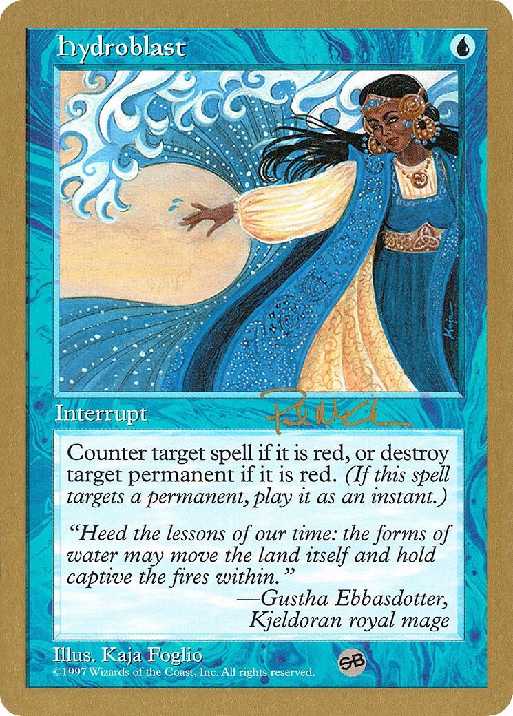 1997 Magic: The Gathering World Championship Decks 1997 Magic: The Gathering World Championship Decks #pm94sb trading card
