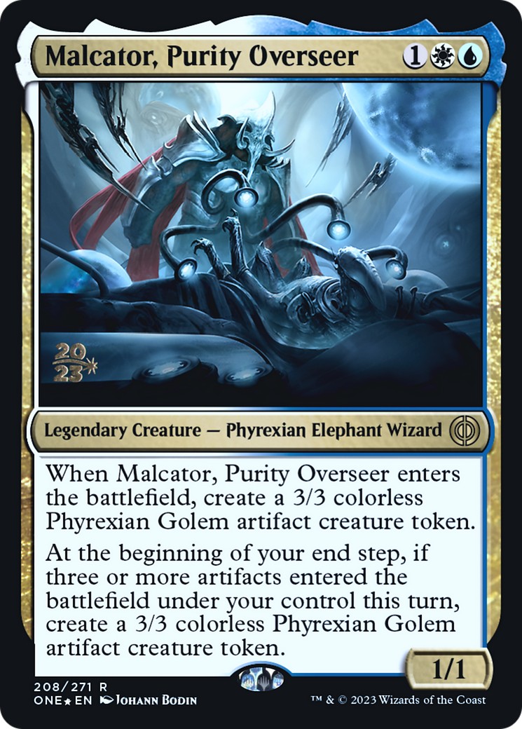 2023 Magic: The Gathering Phyrexia: All Will Be One Promos 2023 Magic: The Gathering Phyrexia: All Will Be One Promos #208s t