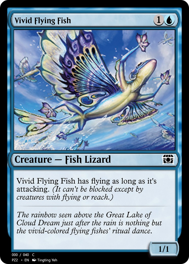 Vivid Flying Fish - Image 1