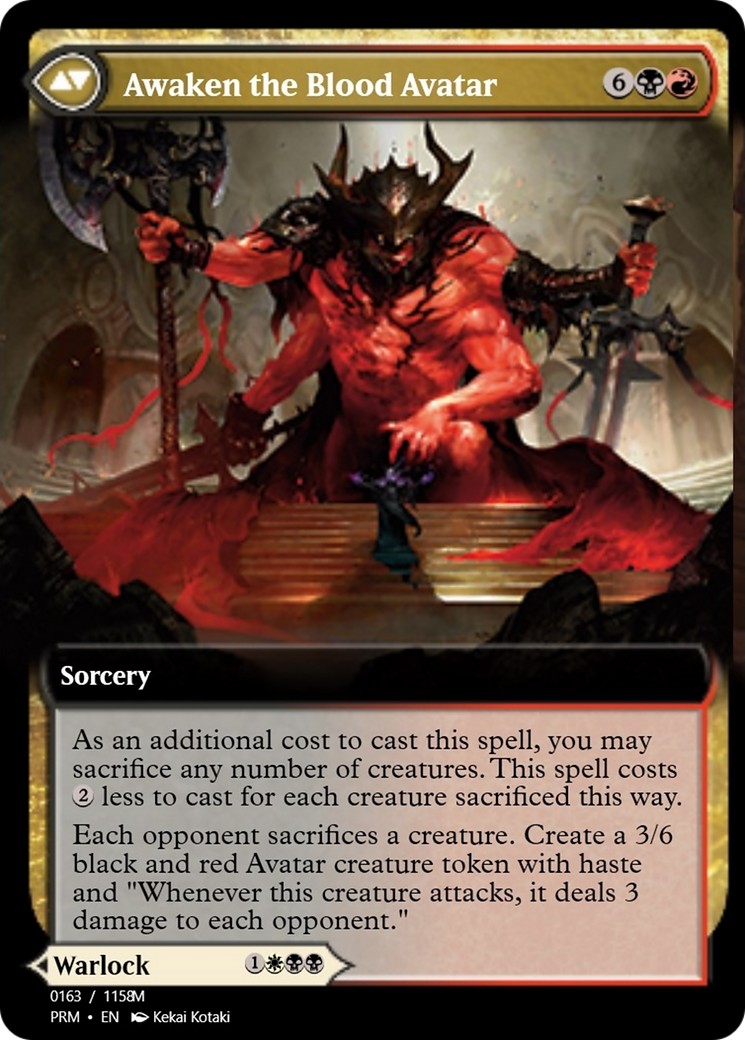 Extus, Oriq Overlord // Awaken the Blood Avatar thumbnail 2