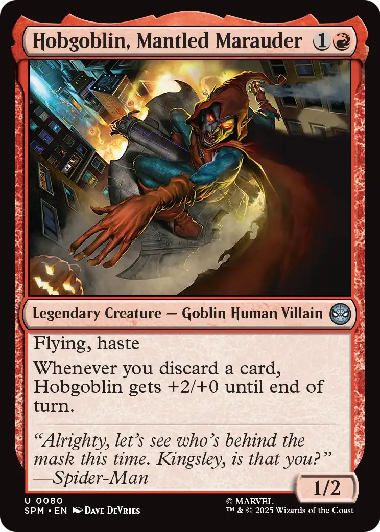 Hobgoblin, Mantled Marauder - Image 1