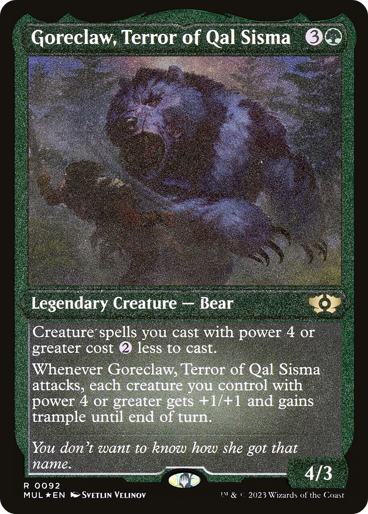 2023 Magic: The Gathering Multiverse Legends 2023 Magic: The Gathering Multiverse Legends #92 trading card