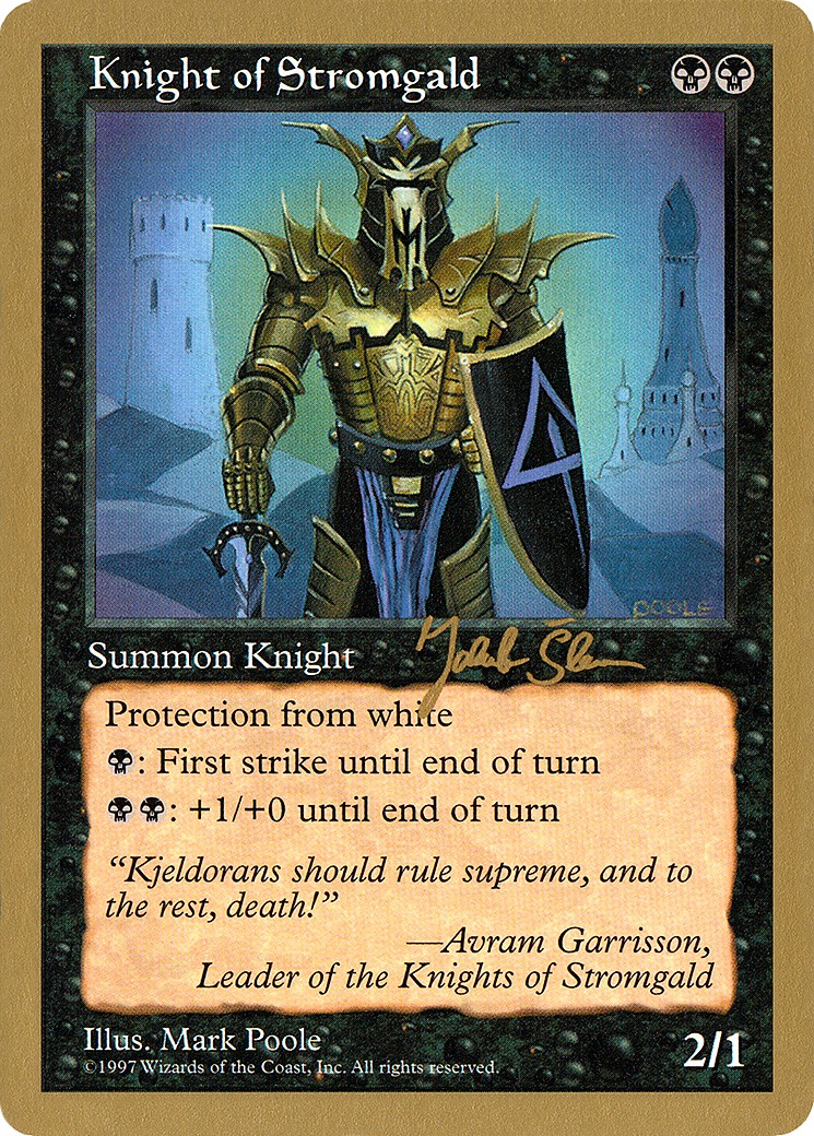 1997 Magic: The Gathering World Championship Decks 1997 Magic: The Gathering World Championship Decks #js171 trading card