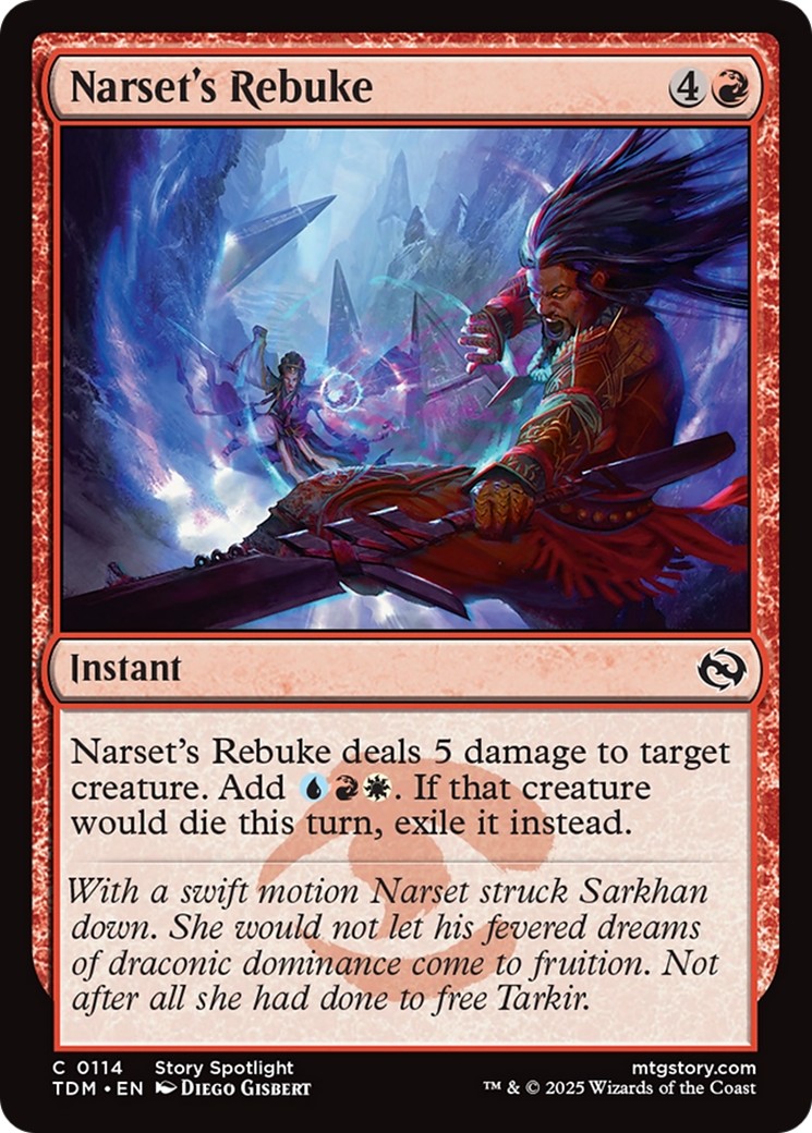 Narset's Rebuke - Image 1