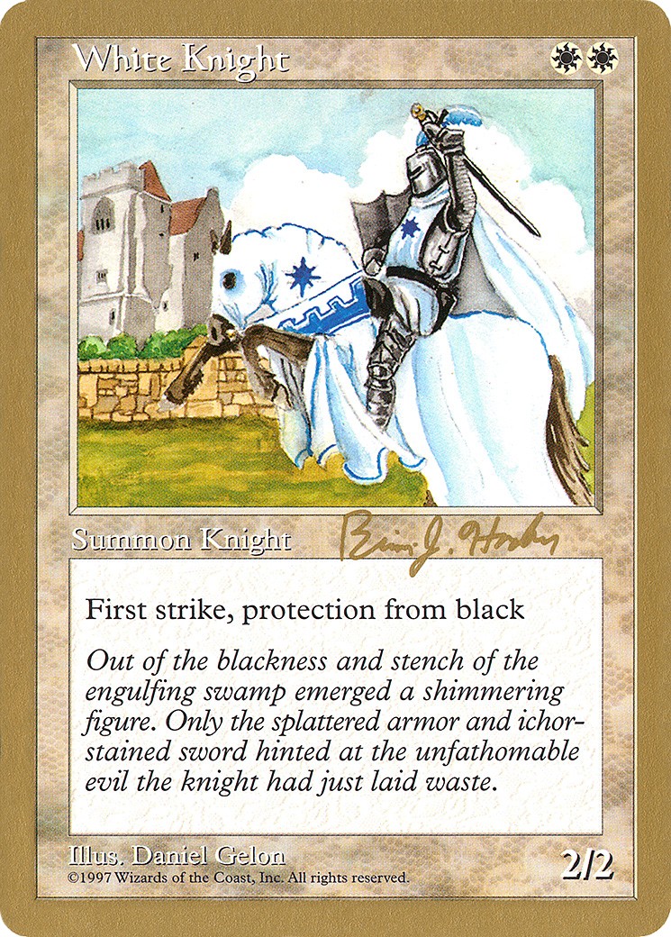 1998 Magic: The Gathering World Championship Decks 1998 Magic: The Gathering World Championship Decks #bh68 trading card