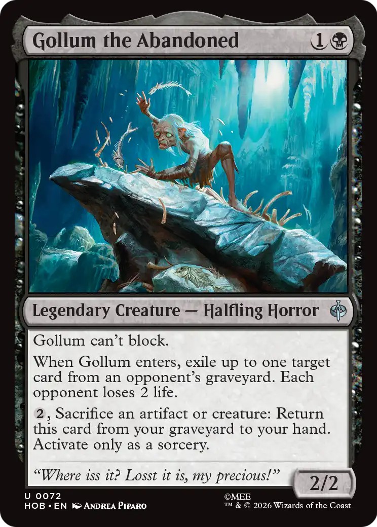 2026 Magic: The Gathering The Hobbit 2026 Magic: The Gathering The Hobbit #72 trading card