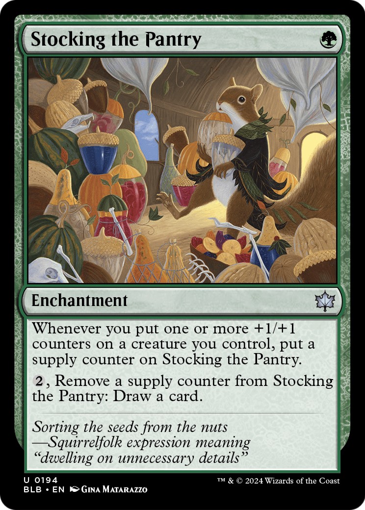 Stocking the Pantry - Image 1