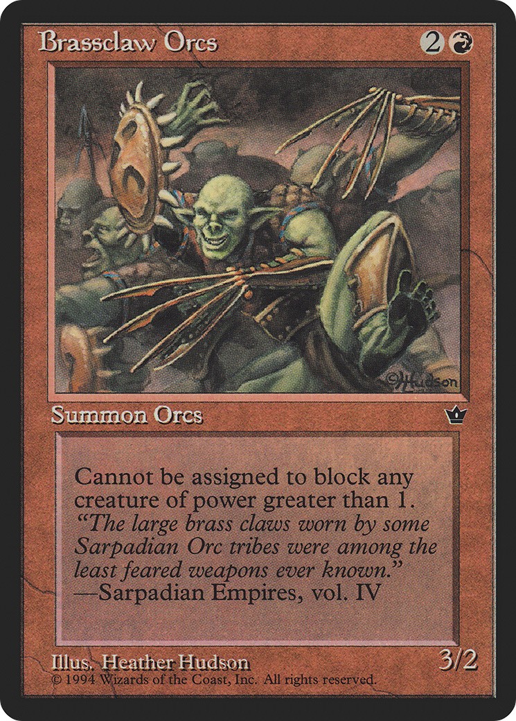 1994 Magic: The Gathering Fallen Empires 1994 Magic: The Gathering Fallen Empires #49d trading card
