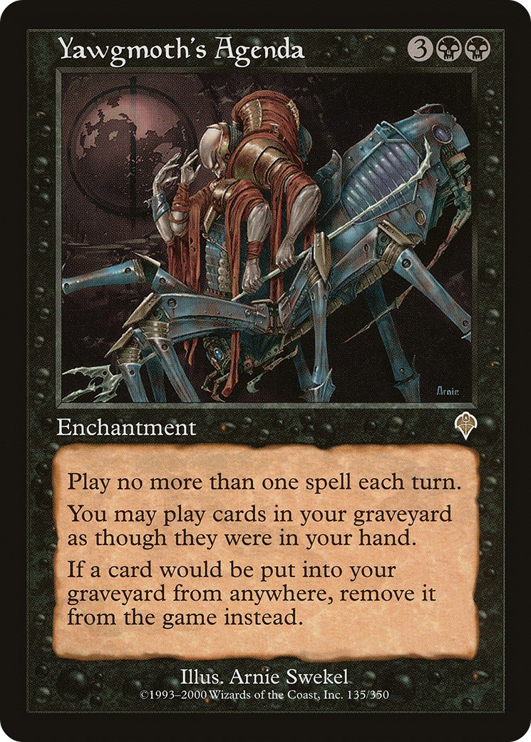 Yawgmoth's Agenda - Image 1