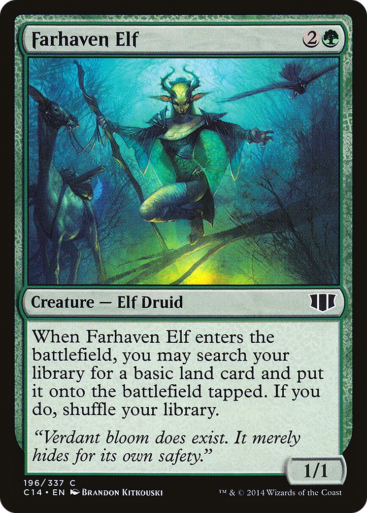 2014 Magic: The Gathering Commander 2014 Magic: The Gathering Commander #196 trading card