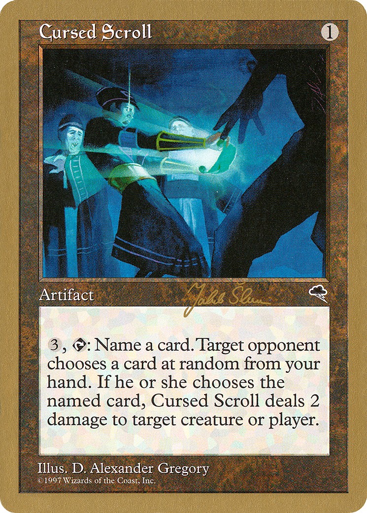 1999 Magic: The Gathering World Championship Decks 1999 Magic: The Gathering World Championship Decks #js281 trading card