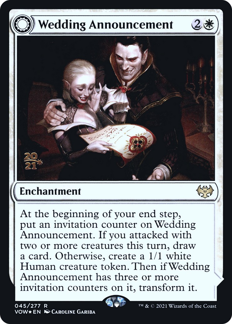 2021 Magic: The Gathering Innistrad: Crimson Vow Promos 2021 Magic: The Gathering Innistrad: Crimson Vow Promos #45s trading 