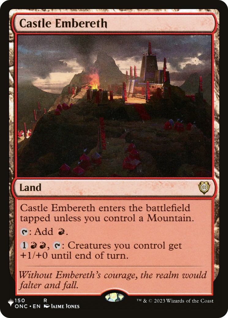 2026 Magic: The Gathering The List 2026 Magic: The Gathering The List #ONC-150 trading card