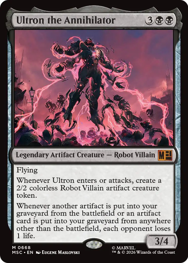 2026 Magic: The Gathering Marvel Super Heroes 2026 Magic: The Gathering Marvel Super Heroes #668 trading card