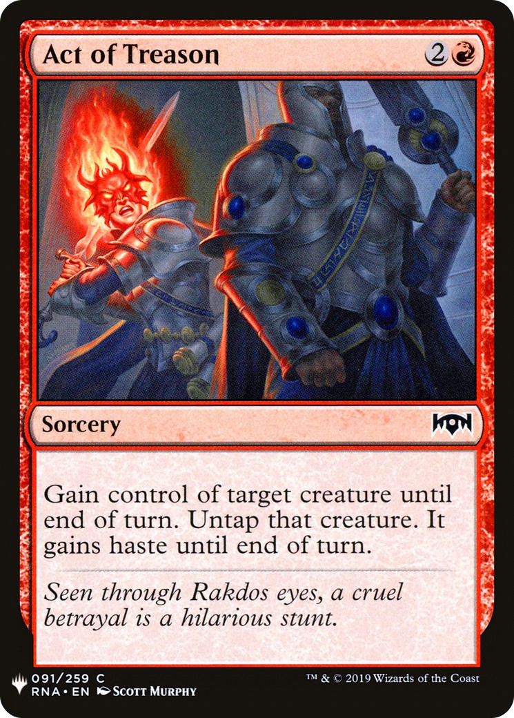2019 Magic: The Gathering The List 2019 Magic: The Gathering The List #RNA-91 trading card