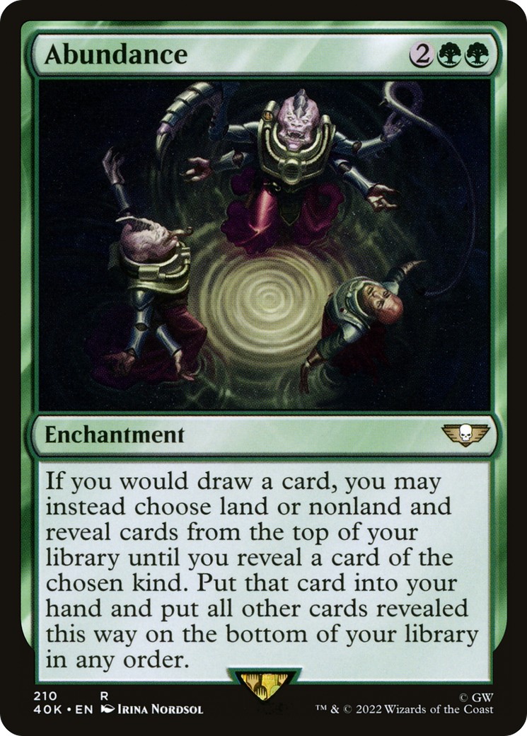 2022 Magic: The Gathering Warhammer 40,000 2022 Magic: The Gathering Warhammer 40,000 #210 trading card