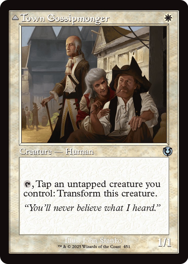 Town Gossipmonger // Incited Rabble - Image 1