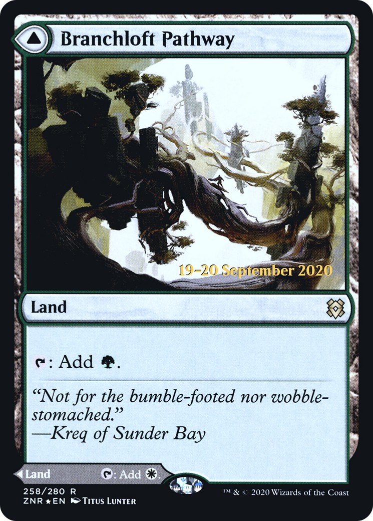2020 Magic: The Gathering Zendikar Rising Promos 2020 Magic: The Gathering Zendikar Rising Promos #258s trading card