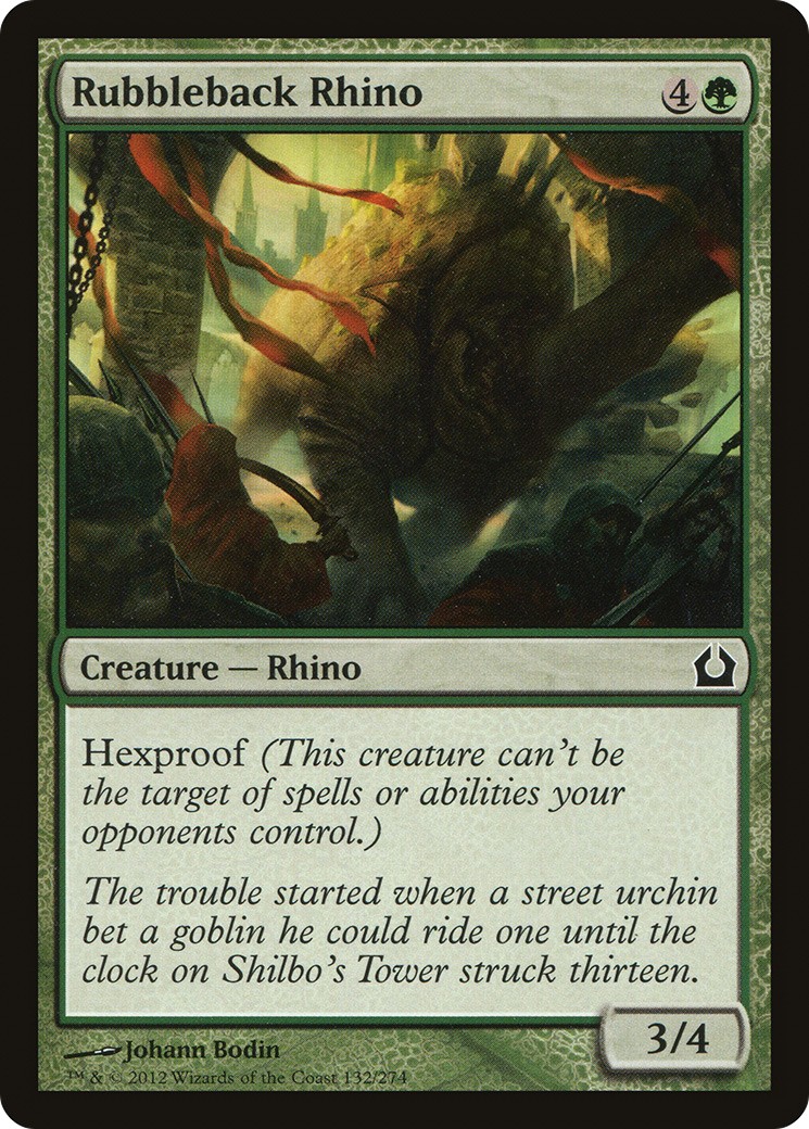 Rubbleback Rhino - Image 1