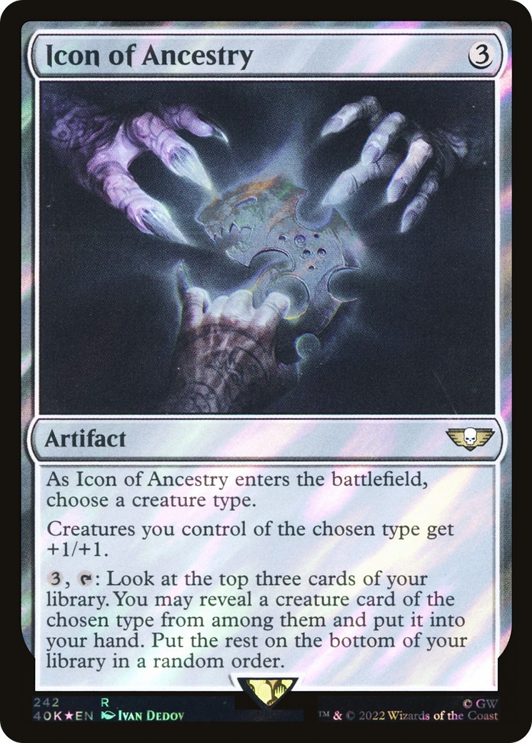 2022 Magic: The Gathering Warhammer 40,000 2022 Magic: The Gathering Warhammer 40,000 #242★ trading card