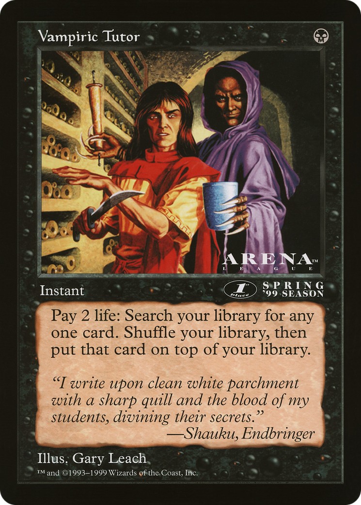 1999 Magic: The Gathering Oversized League Prizes 1999 Magic: The Gathering Oversized League Prizes #74 trading card